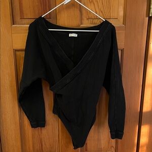 Black Long Sleeve Bodysuit